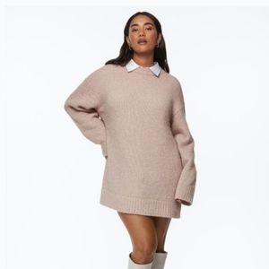 XDONATEDXH&M Glittery sweater dress S